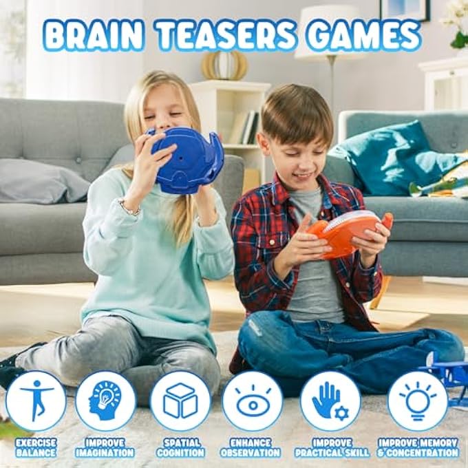 PUZZLES FOR KIDS 3-8, 3D MAZE PUZZLE FOR KIDS, BRAIN TEASERS GRAVITY BALL GAME MAZE BALL PUZZLE TOY GIFTS FOR KIDS TEENS ADULTS - Image 3